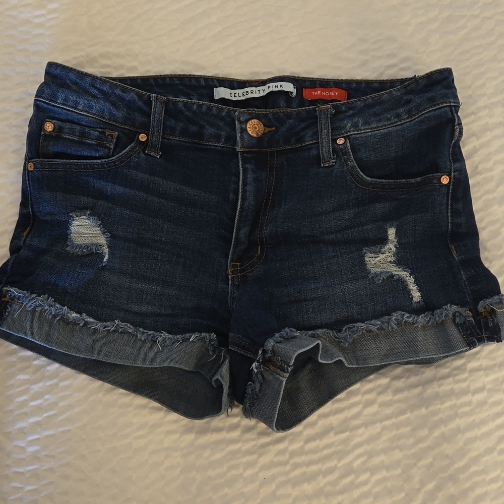 Celebrity Pink jean shorts, 5/27, euc